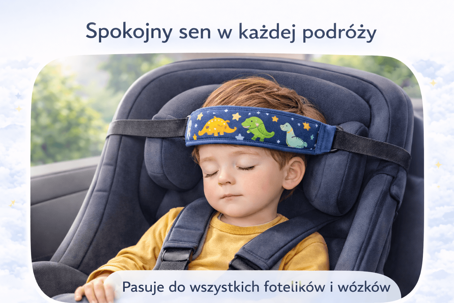 SleepyHead – Opaska podtrzymująca głowę dziecka